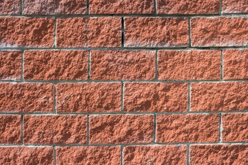 Red brick wall