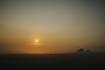 Misty Sunrise