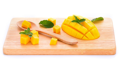 mango isolated on white background