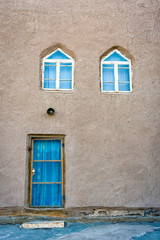 Mud house in Khiva downtown