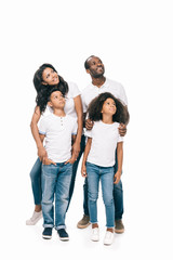 Fototapeta premium happy african american family