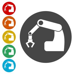 Robot icons - Illustration 