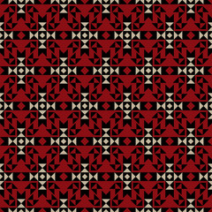 Vector Seamless Ethnic Pattern