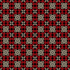 Vector Seamless Ethnic Pattern