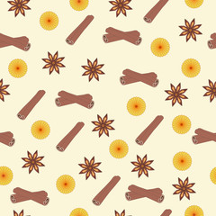 cinnamon and anise pattern