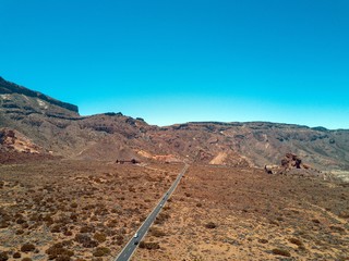 View from Teide volcano 