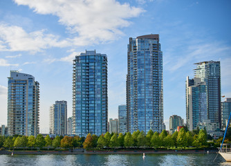 Fototapeta premium Skyline di Vancouver, Kanada