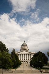 Elevation Facade Utah Capital Building Salt Lake City