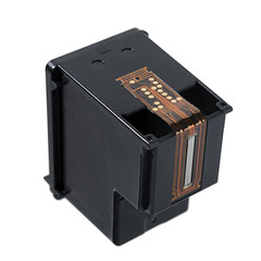 Inkjet Cartridge on White Background   