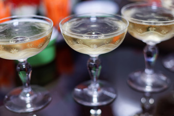 Coupes de champagne