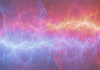 Fire and ice plasma background, electrical lightning element