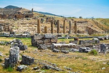 Ruins in Pamukkale