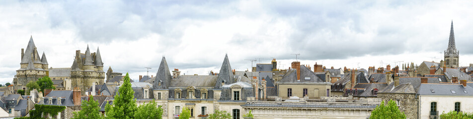 Blick über die Dächer der Altstadt von Vitré