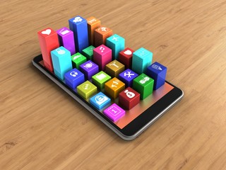 3d colorful icons