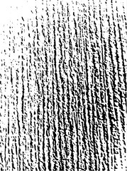 Abstract grunge texture of plaster on the wall Black and white vector illustration