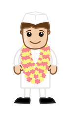 Political Leader Cartoon Portrait