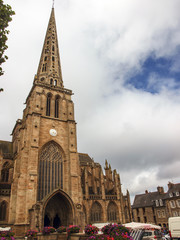 Fototapeta na wymiar Catedral de Tréguier / Tréguier Cathedral. Bretaña. Francia 