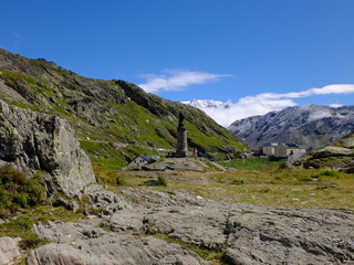 Fototapeta premium col du Grand Saint Bernard