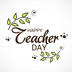 Happy Teachers Day.