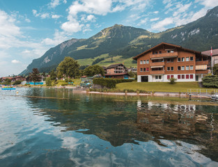 Fototapeta premium Riflessi a Lungern.