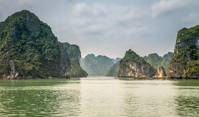 Cruising in Halong Bay, Vietnam