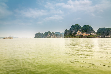 Cruising in Halong Bay, Vietnam
