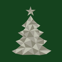 Polygon Tanne - Weihnachten