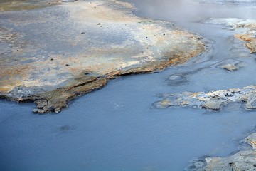 Geothermal area, Krysuvik, Iceland