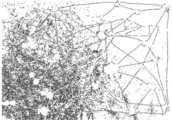 Black and white abstract background