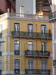 Naklejka premium Amazing architecture in the city of Lisbon