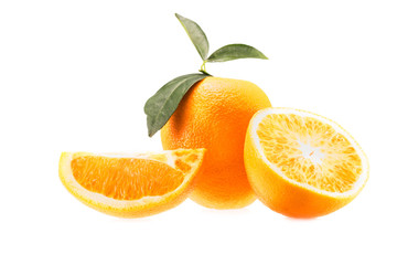 fresh juicy oranges