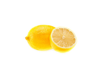 juicy sliced lemons