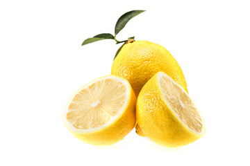 yellow juicy lemons
