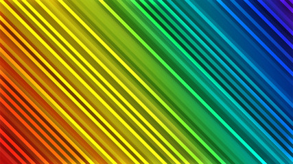 Vector abstract background inclined lines with efektom obema with all the colors of the rainbow for your design, print and internet