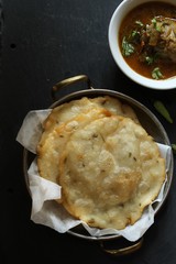 Ney Pathiri / Neypathal - Kerala Malabar Ramadan  food / deep fried Rice Roti