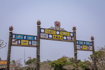 Old Gates at the Entrance of the Imperial City of Hue, Vietnam © Paulo