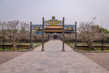 Old Gates at the Entrance of the Imperial City of Hue, Vietnam © Paulo