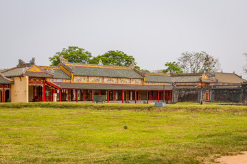 Pavillion in the Imperial City, Complex of Hue Monuments in Hue, World Heritage Site, Vietnam