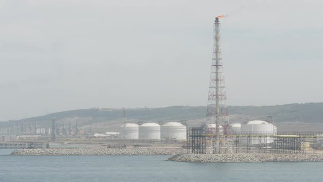 Gas transportation facility of industrial giant