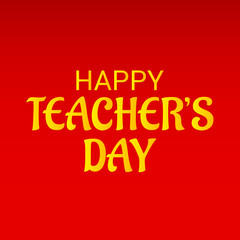 Happy Teachers Day.