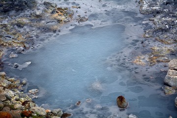 Geothermal area, Krysuvik, Iceland