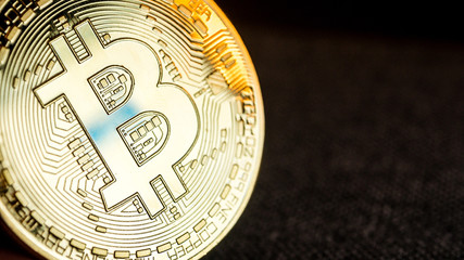 golden bitcoin coin