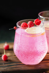 Sparklind pink raspberry lemonade
