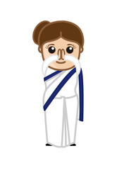 Patriotic Political Woman says Namaste