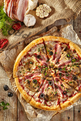 Delicious Fresh Pizza