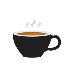 hot coffee cup icon- vector illustration
