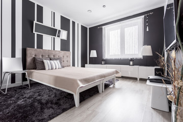 Luxurious modern bedroom