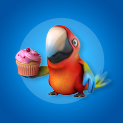 Fun parrot
