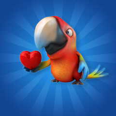 Fun parrot