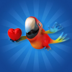 Fototapeta premium Fun parrot